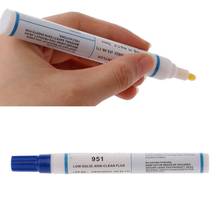 951 10ml Soldering Rosin Flux Pen Low-Solids Non-clean For Solar Cell Panel DIY 2024 - buy cheap
