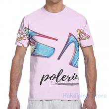 Polerina Pleaser Shoes Blue Sandals men T-Shirt women all over print fashion girl t shirt boy tops tees Short Sleeve tshirts 2024 - buy cheap