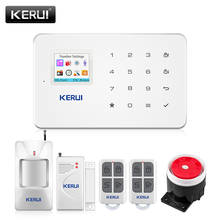 KERUI G18 Wireless GSM Home Security Alarm System Burglar Alarm Sensor Kit With Auto Dial Motion Detector Sensor APP Control 2024 - buy cheap