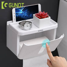 GUNOT Waterproof Toilet Paper Holder Portable Tissue Storage Box Wall Mounted Toilet Paper Dispenser For Bathroom Tissue Holder 2024 - buy cheap