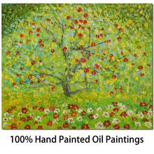 Famosa pintura a Óleo Da Árvore de Maçã Gustav Klimt reproduções pintados à Mão Da Arte Da Lona de Alta qualidade 2024 - compre barato