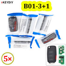 5pcs/lot KEYDIY B Series B01-3+1 3+1 Button Universal Remote Control for KD900 URG200 KD-X2 Mini KD To Generate New Remote 2024 - buy cheap
