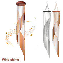 Wind Chimes Outdoor Large Wind Chimes 36" Garden Chimes with 18 Aluminum Alloy Tubes for Garden Patio Decor(Golden) 2024 - buy cheap