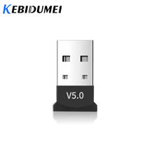 USB-адаптер Kebidumei Bluetooth 5,0, беспроводной музыкальный ресивер, мини-usb-передатчик для ноутбука, мыши и клавиатуры 2024 - купить недорого