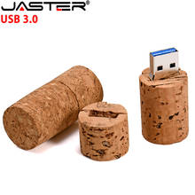 JASTER Wooden cork usb flash drive pen drive 4GB 8GB 16GB 32GB maple baseball bat usb 3.0 2024 - buy cheap