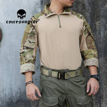 Emersongear g3 camisas de combate tático caça airsoft roupas dos homens do exército militar ao ar livre esportes topos roupas camuflagem multicam 2024 - compre barato