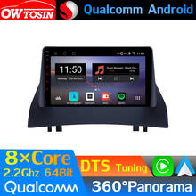 Устройство, док-станция Qualcomm 8Core Android автомобильный медиа для Renault Megane 2 II 2003-2009 GPS 360 Камера радио Wi-Fi головное устройство CarPlay для автоматического оптического HDMI 2024 - купить недорого