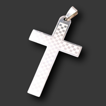 2pcs Stainless Steel Bible Cross Pendant Retro Necklace Bracelet Metal Accessories DIY Charms For Jewelry Crafts Making 52*30mm 2024 - buy cheap