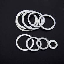 50pcs M10 M11 outer diameter 13mm-22mm aluminum flat washers seal washer high temperature resistance gaskets 1.2mm thickness 2024 - buy cheap