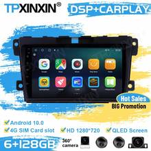 360 Cameras Car Radio Stereo Receiver Android9 For Mazda CX-7 2008 2009 2010 2011 2012 2013 2014 GPS Player Auto Audio Head Unit 2024 - buy cheap