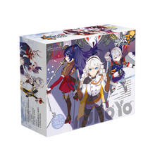 Anime Honkai Impact 3 Toy Gift BOX Model Keychain Badge Pin Postcard Water Cup Bookmark Mirror Poster Fridge Sticker 2024 - buy cheap