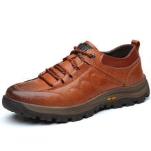 Мужские ботинки из натуральной кожи; Осенние ботильоны; Мужская Уличная рабочая обувь на резиновой подошве; Мужская обувь ручной работы; zapatos de hombre 2024 - купить недорого