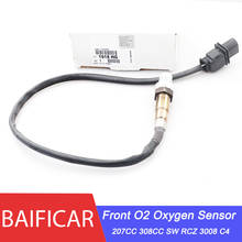 Baificar nuevo genuino 5 cables frente O2 Sensor de oxígeno 1618 HG/1618 V0 para Peugeot 207CC 308CC SW RCZ 3008 Citroen C4 1,6 T 2024 - compra barato