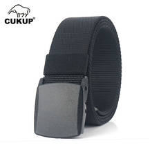 CUKUP-cinturones de nailon de diferentes patrones Unisex, hebilla de plástico grueso duro, accesorios de moda para hombre, CBCK174 2024 - compra barato