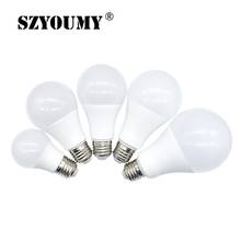 SZYOUMY-Bombilla LED E27, 85-265V, IC inteligente, potencia Real 18W, 15W, 12W, 9W, 7W, 5W 2024 - compra barato