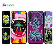 Funda estilo Alien de La Paz Tie Dye para Xiaomi Mi 9 9T CC9 10 Lite 5G Pro Note 10 9 SE 8 A3 A2 6X Lite, funda de teléfono 2024 - compra barato