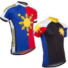 Time de ciclismo filipino, camisa de manga curta para ciclismo, roupas para corrida, estrada, bicicleta, mountain bike, tops mtb maillot, 2021 2024 - compre barato