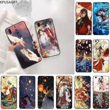 Aesthetic Chinese style Tian Guan Ci Fu Soft Rubber Phone Cover For Vivo Y91c Y17 Y51 Y67 Y55 Y7s Y81S Y19 V17 vivos5 2024 - buy cheap