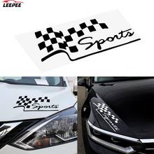 Reflective Vinyl Car-Styling Motorcycle Car Decal Car Stickers Racing Sports Flag Sticker Auto Accessories Funny Auto Decals 2024 - buy cheap