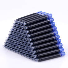 100pcs Black Fountain Pen Ink Refills Cartridges Stationery Office School Supplies Writing 2024 - buy cheap