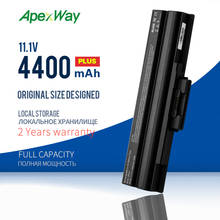 Bateria de laptop apexway, 5200mah, 6 células de bateria para sony VGP-BPL13 2024 - compre barato