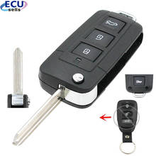 Remote Flip Folding Key Shell Case For Kia Cerato 4 Buttons with Right Blade 2024 - buy cheap