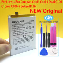 100% original CPLD-403 4100 mah bateria para letv leeco coolpad cool1 legal 1 c106 duplo C106-7 C106-9 telefone móvel + entrega em casa 2024 - compre barato