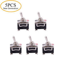 5pcs 12V Heavy Duty Toggle Flick Switch ON/OFF Car Dash Light Metal SPST 12 Volt 2024 - buy cheap