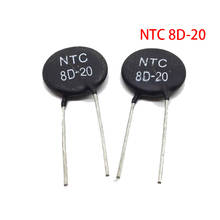 Resistor térmico ntc 8d-20 do termistor de 5 pces 2024 - compre barato