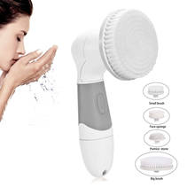 4 In 1 Electric Facial Cleanser Deep Cleansing Skin Care Blackhead Removal Washing Brush Massager 2024 - buy cheap