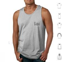 Firearm Dark Grey Tank Tops Vest 100% Cotton Drey Browning Heckler And Koch Glck Hecler Koch Glok Smith Gun Perazzi 2024 - buy cheap