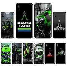 Deutz fahr capa de telefone em casco, para xiaomi redmi note 4 4x 8t 9 9s 10 k20 k30 cc9 9t pro lite max 2024 - compre barato