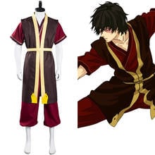 Anime Avatar The Last Airbender Cosplay Zuko Cosplay Costume Uniform Halloween Outfit Suit 2024 - buy cheap