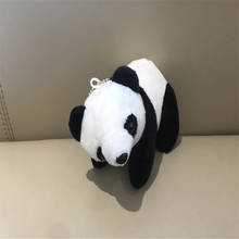 12CM Plush Panda Animal Stuffed Cotton TOY DOLL ; Key Chain Pendant Gift 2024 - buy cheap