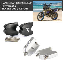 Suporte de guidão para moto, adaptador com braçadeira para yamaha tenere 700, tenere700 xt700z xtz 700 t7 t700 2024 - compre barato