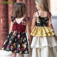 2021 princess baby Girls Dress Vestido Infantil Kids Dress baby girl Clothes Girls Toddler Dress Flower Girl party Dresses 2024 - buy cheap