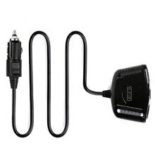 Car Cigaret Lighter Charging Head Mobile Phone Dual USB Charger 2.1A Car Power Supply Dual Port Car Charger Adapter Outlet 2024 - buy cheap