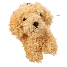 Brinquedo de pelúcia de 20 pces; boneca animal; 10cm figura do cão chaveiro pingente presente 2024 - compre barato