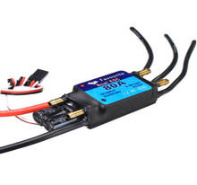 FVT 80A 2-6S BEC 5V/5A бесщеточный ESC с водяным охлаждением для радиоуправляемой лодки 2024 - купить недорого