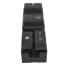 Controle interruptor de janela de plástico frontal embutido, serve para kia k2 2010-2019 2024 - compre barato