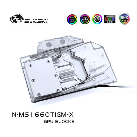 Bykski Full Coverage Rgb A Rgb Gpu Water Block For Vga Msi Geforce Gtx 1660 Ti Gaming X 6 Gb Graphics Card N Ms1660tigm X Buy Cheap In An Online Store With Delivery Price Comparison