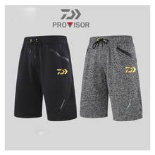 Daiwa-pantalones cortos deportivos de secado rápido para verano, Shorts elásticos de cintura holgada, para pesca, novedad de 2020 2024 - compra barato