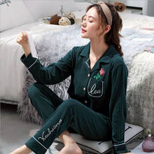 Fdfklak Maternity Pijama Breastfeeding Clothes For Women XXL New Spring Autumn 100% Cotton Pajamas Sleepwear For Pregnant 2024 - buy cheap