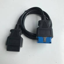 Conector OBDII de 16 pines macho a 16 pines hembra, cable obd de 1,2 m, adaptador de 16 pines a 16 Pines, cable de diagnóstico obd2 2024 - compra barato