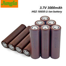 Batería recargable HG2 para paquete de batería, 18650, 3000mAh, 18650HG2, 3,6 V, 10 piezas, Original 2024 - compra barato