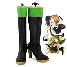 ¡LoveLive!Sunshine! Aqours-Cheongsam Awaken Kunikida Hanamaru Anime, zapatos de tacón alto personalizados, botas 2024 - compra barato