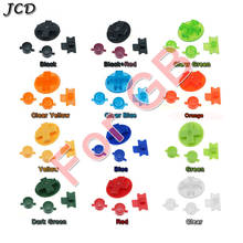 JCD 12 Colors Optional Black Clear Customs DIY Buttons Set Replacement for Gameboy Classic for GB DMG A B buttons D-pad Button 2024 - buy cheap