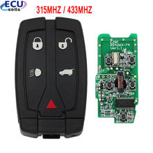Smart Remote Key 5 Buttons 315MHz/433MHz with ID46 Chip for Land Rover freelander 2 LR2 FCC ID: NT8TX9 with small key 2024 - buy cheap