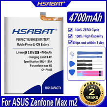 HSABAT C11P1805 4700mAh аккумулятор для ASUS Zenfone Max m2 zb632kl zb633kl батареи 2024 - купить недорого