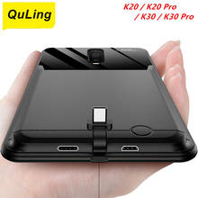 QuLing 10000 Mah For Xiaomi Redmi K20 K20 Pro K30 K30 Pro Battery Case Battery Charger Bank Power Case 2024 - buy cheap